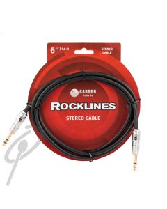 Rocklines 6FT 6.3mm to 6.3mm STEREO