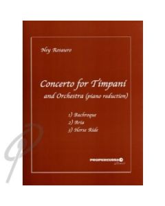 Concerto for Timpani and Orchestra with Piano reduction