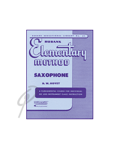 Rubank Elementary Method for Saxophone