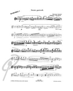 Sonate Pastorale for 2 Marimbas