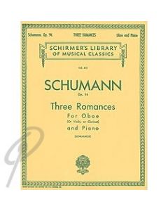 3 Romances for Clarinet and Piano