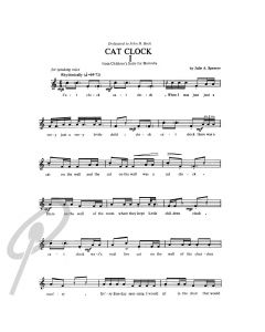 Cat Clock Voice & Marimba 4 Mallets