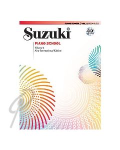Suzuki Piano School Piano BookVol1 w/CD
