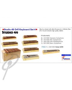 Studio 49 Orff Keyboard Set 4G