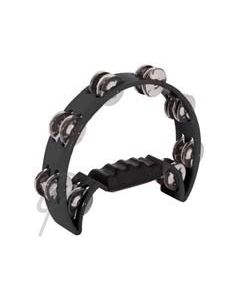 Mano Tambourine Half Moon Black