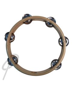 Mano Headless Tambourine - 8inch Wood 6 Jingles