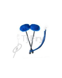 Ty Fry Ultimate Pipe Tenor Mallets Blue