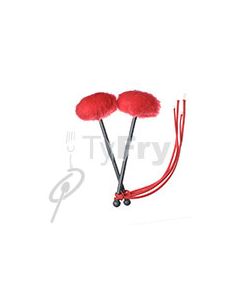Ty Fry Ultimate Pipe Tenor Mallets Red