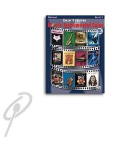 Easy Popular Movie Solos for Clarinet Book/CD