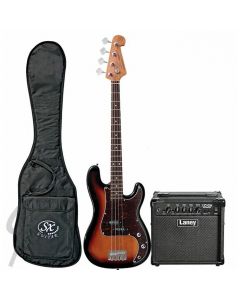 SX 3/4 Bass Vintage T.Sunw/Laney 15W Amp