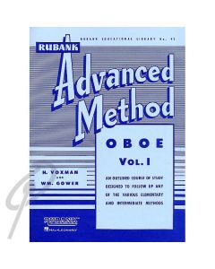 Rubank Advanced Method for Oboe book 1