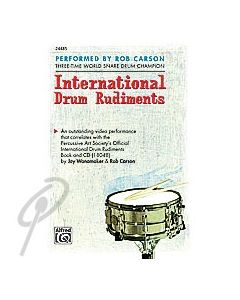International Drum Rudiments - Book Only