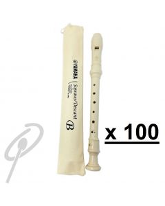 Yamaha Descant Recorder YRS24B Set of100
