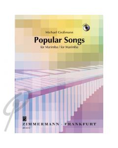 Popular Songs for Marimba Book/CD