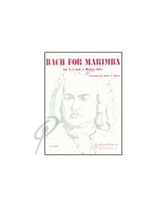 Bach for Marimba - 2 3 & 4 Mallet Solos