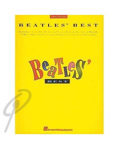 Beatles Best Big Note Piano Book