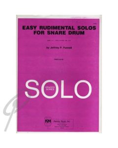 Easy Rudimental Solos for Snare Drum