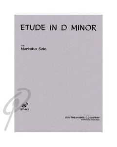 Etude in D Minor for Marimba Solo