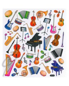 GREVILLEA stickers musical instruments