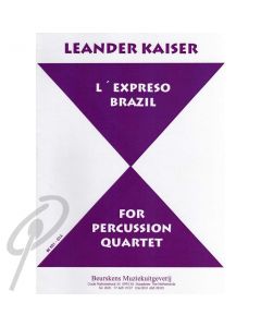 Lexpreso Brazil for percussion quartet