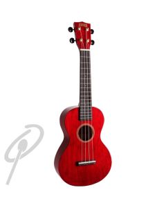 Mahalo Hano Series Concert Uke - Red