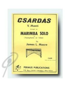Csardas for Marimba or Vibraphone & Piano
