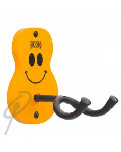 Mahalo Uke Hanger -Yellow Smiley