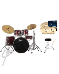 Pearl Roadshow Kit Set 3 w/ Zil Cymbals