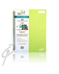 Rondofile 10 page Jot Folder Green