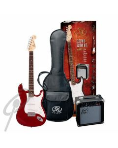 SX Elec Guitar Pkg w/15W Amp Sunburst