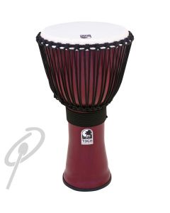 Toca 10 Resin Shell Djembe w/synth Red