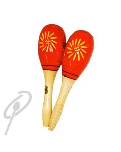 Mano Maracas Red/Yellow Oval 9.5